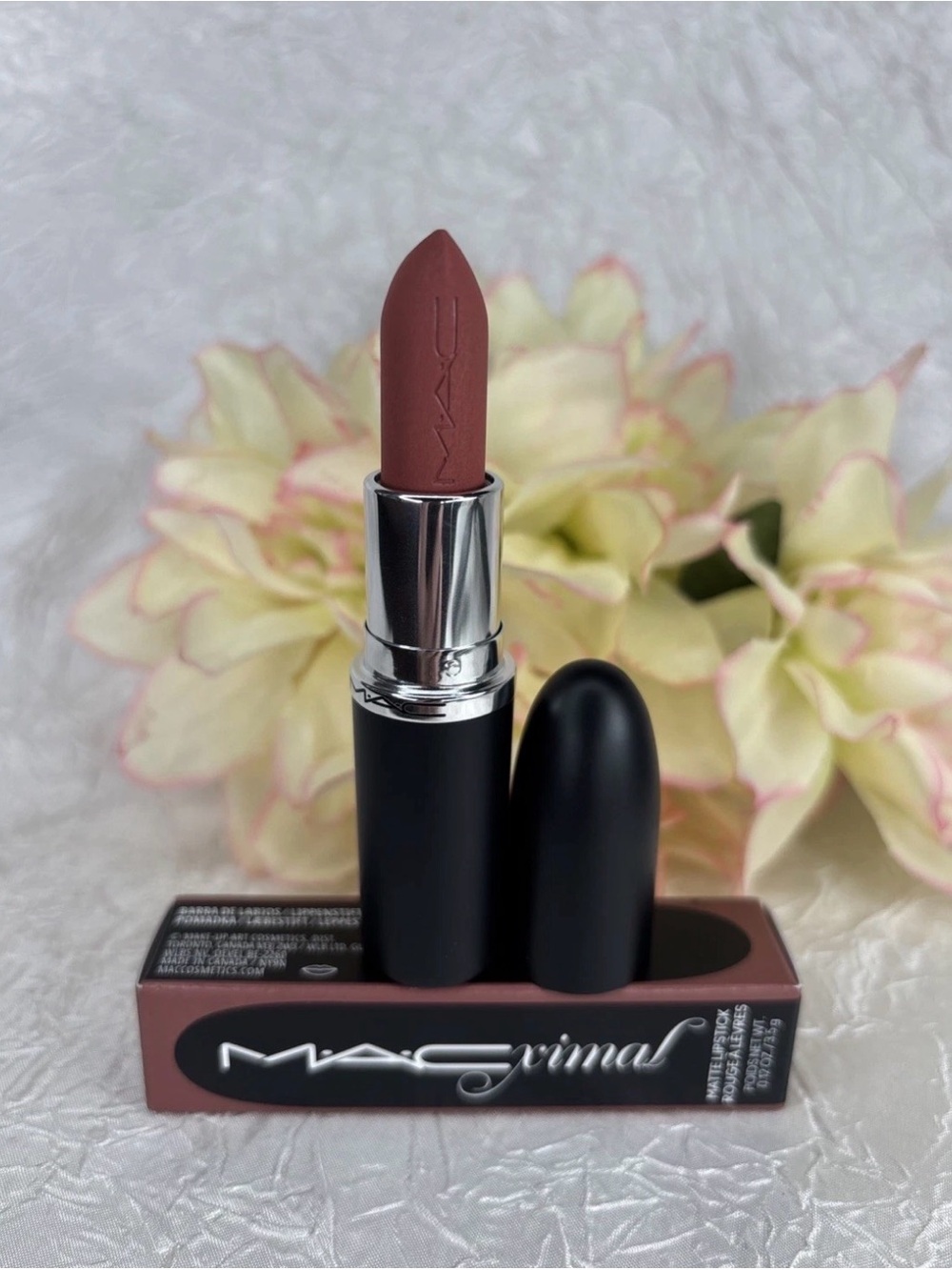 MAC Macximal Silky Matte Lipstick - 669 WARM TEDDY - Full Size NIB